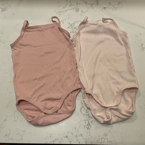 H&M 1.5-2T toddler onsie tank tops